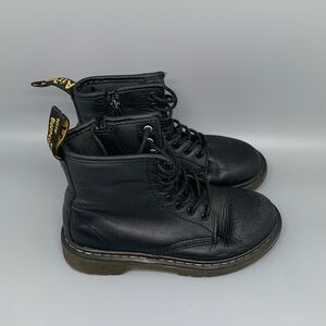 Doc Martens Junior 1460 Leather Lace‎ Up Boots Youth Sz 1
